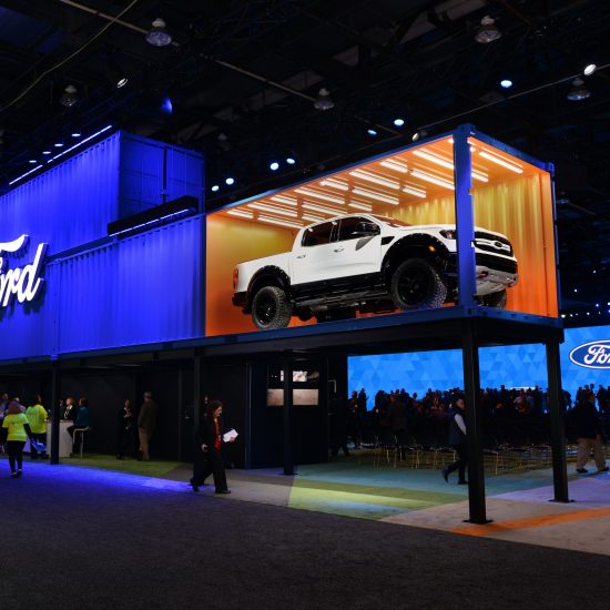 motor bella // THE FORD STAND AT THE 2019 NORTH AMERICAN INTERNATIONAL AUTO SHOW. PHOTO NAIAS