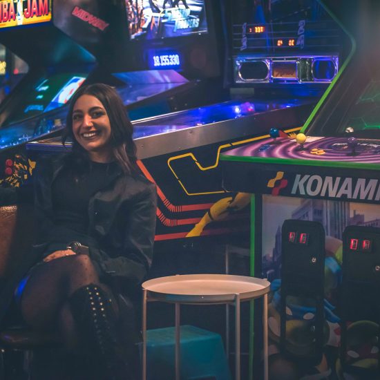 DATE NIGHT AT THE ARCADE. PHOTO AMI NICOLE / ACRONYM