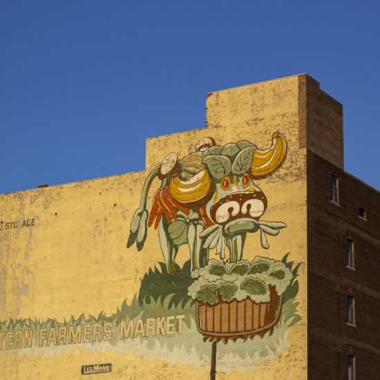 DETROIT EXPERIENCE FACTORY A MURAL IN EASTERN MARKET. PHOTO JOHN BOZICK