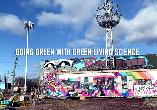 GOING GREEN WITH GREEN LIVING SCIENCE. IMAGE AMI NICOLE / ACRONYM
