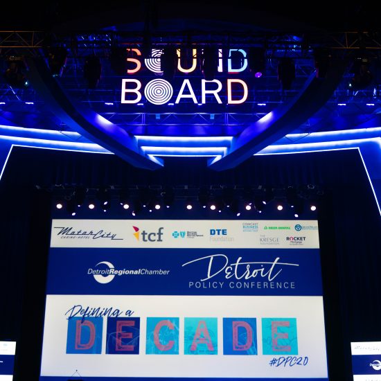 DPC20 AT MOTOR CITY CASINO'S SOUND BOARD. PHOTO AMI NICOLE / ACRONYM