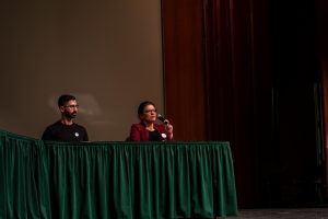 Rashida Tlaib Talks Student Debt at Wayne State 1