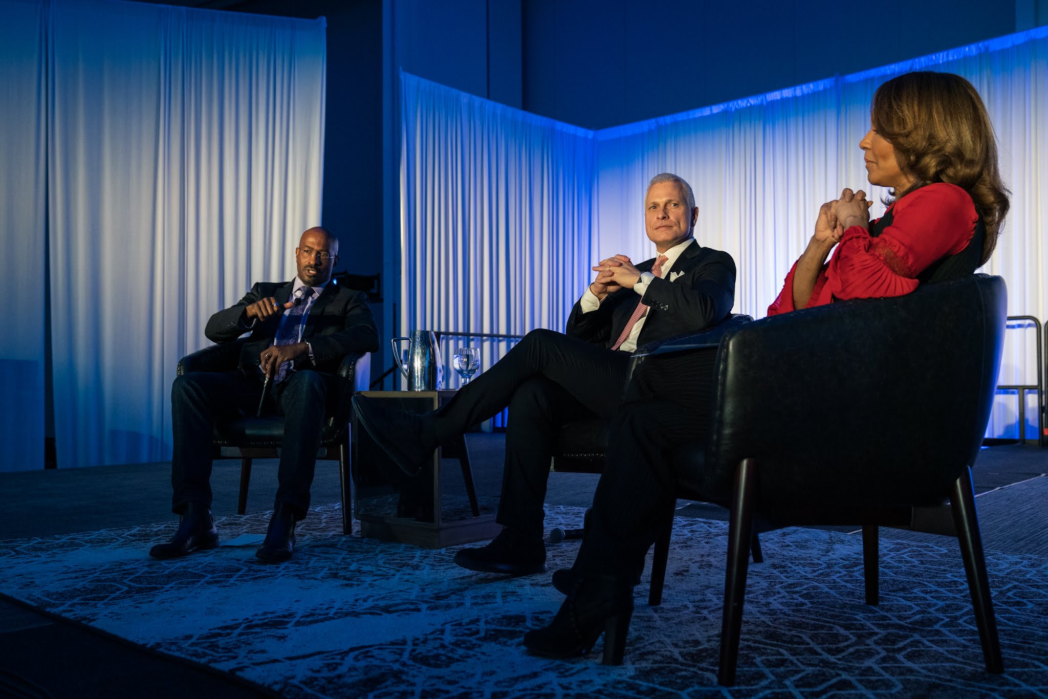 downtown detroit partnership C.E.O. OF THE DOWNTOWN DETROIT PARTNERSHIP ERIC LARSON TALKED WITH CNN'S VAN JONES AND WXYZ REPORTER CAROLYN CLIFFORD