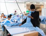 ISAIC CREATING GOWNS FOR MEDICAL STAFF