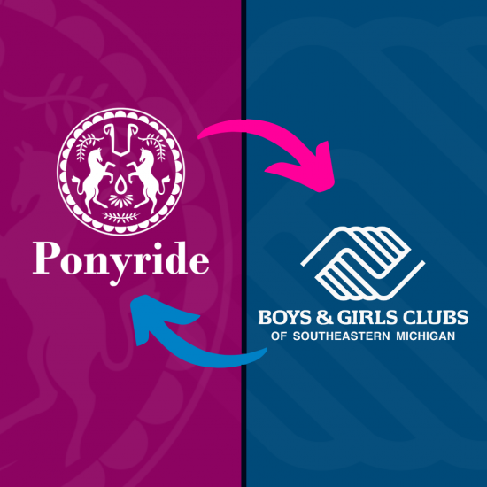 BGCSM AND PONYRIDE ANNOUNCED A NEW PARTNERSHIP THIS WEEK. THE PHOTO PONYRIDE