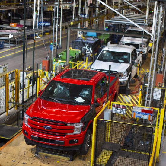 ROBUST SAFETY AND CARE MEASURES HAVE BEEN IMPLEMENTED GLOBALLY TO SUPPORT A SAFE AND HEALTHY ENVIRONMENT. PHOTO FORD