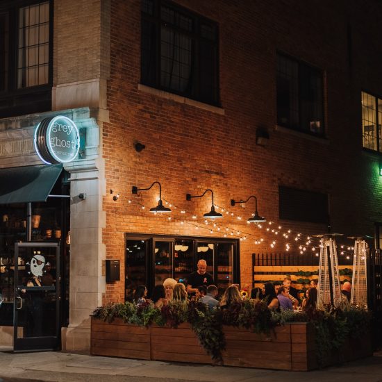 ABIDING BY COVID-19 GUIDELINES / DETROIT RESTAURANTS OPEN FOR BUSINESS. PHOTO GREY GHOST DETROIT