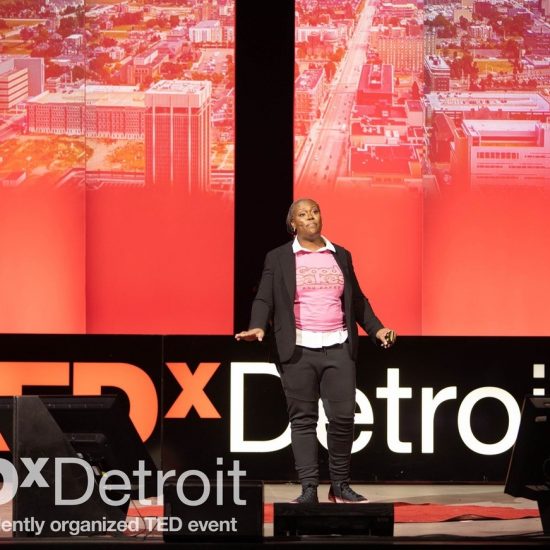 TEDxDetroit 2019 / April Anderson. Photo Shawn Lee Studios