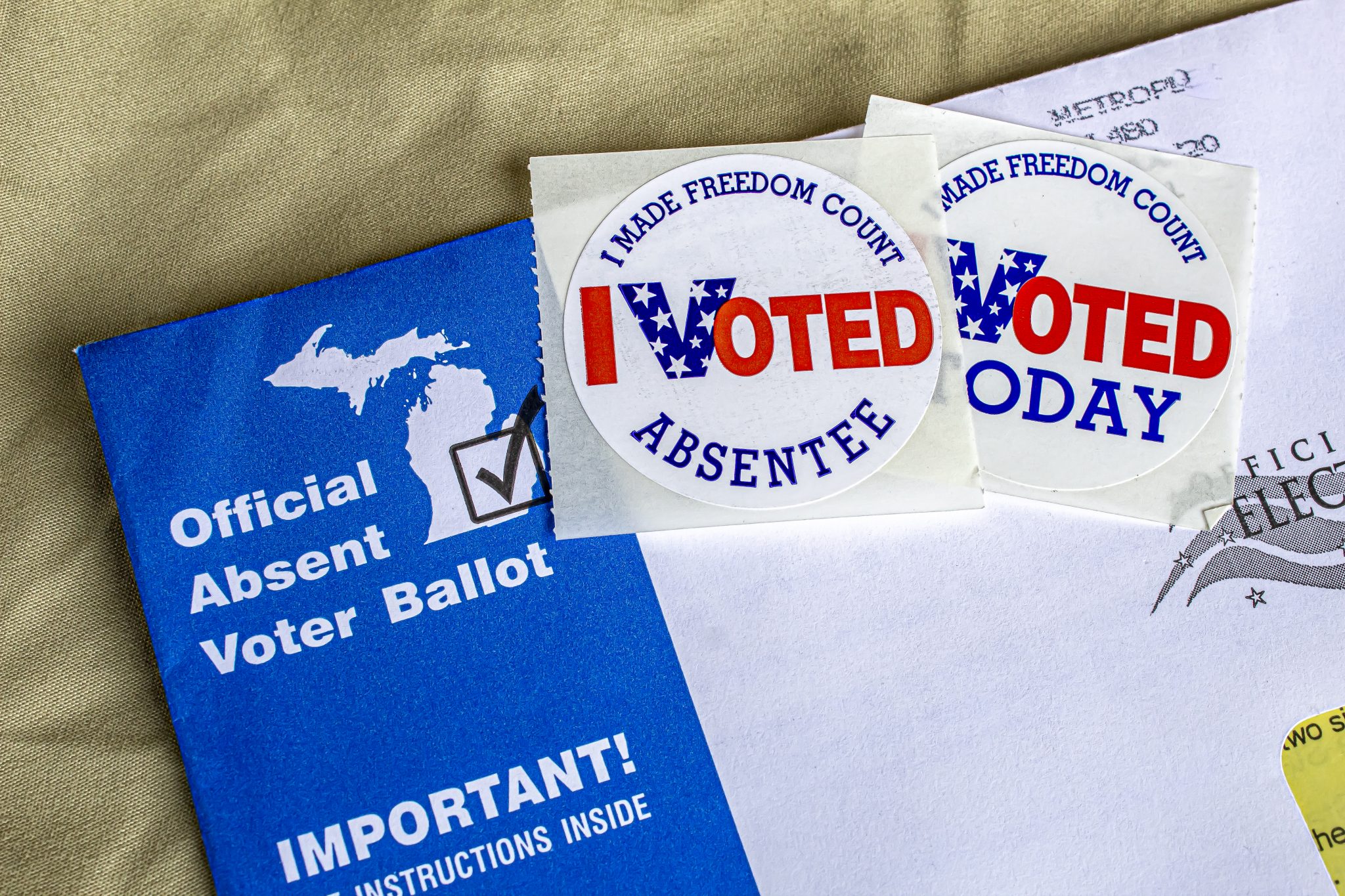 PLAN! MAKE SURE YOU'RE PREPARED TO VOTE BY NOVEMBER 3. PHOTO JOHN BOZICK