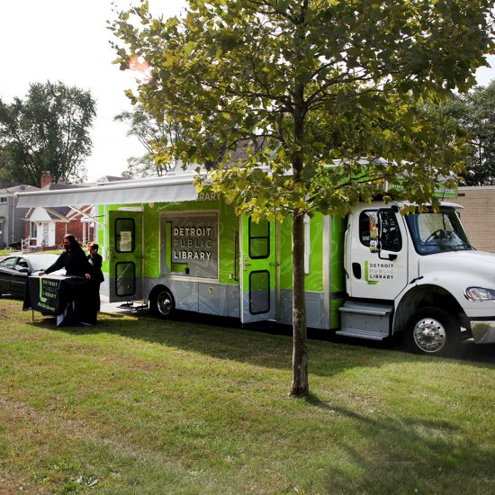 public library MOBILE LIBRARY AT SHERWOOD LIBRARY