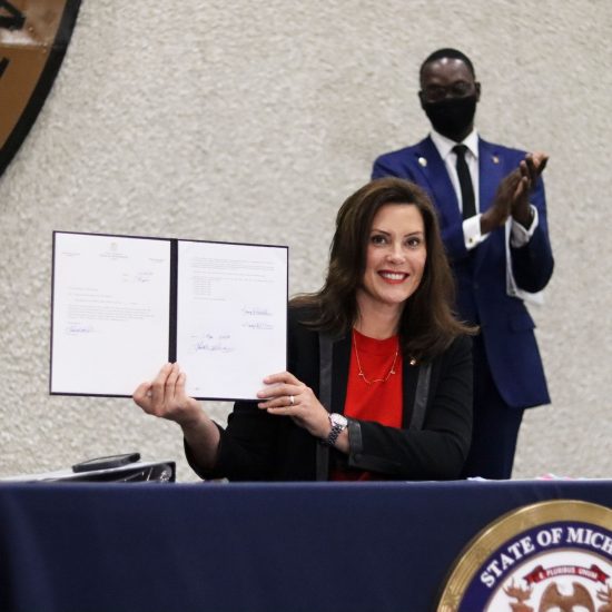 GOVERNOR WHITMER SIGNS THE BILL THAT WILL EXPAND OPPORTUNITIES FOR CRIMINAL RECORD EXPUNGEMENT. PHOTO STATE OF MICHIGAN