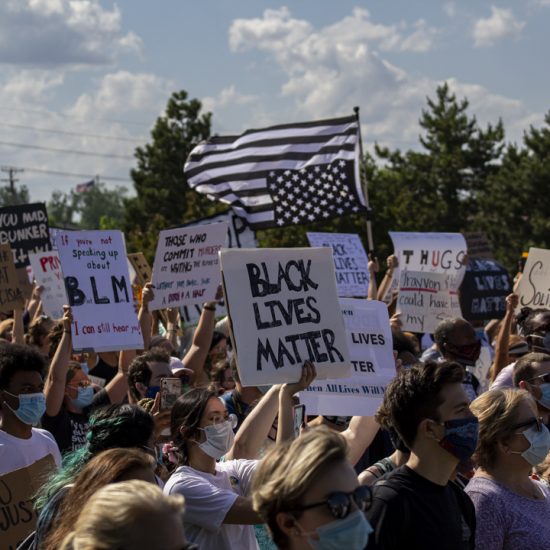 protests // A MARCH IN MACOMB COUNTY. PHOTO JOHN BOZICK