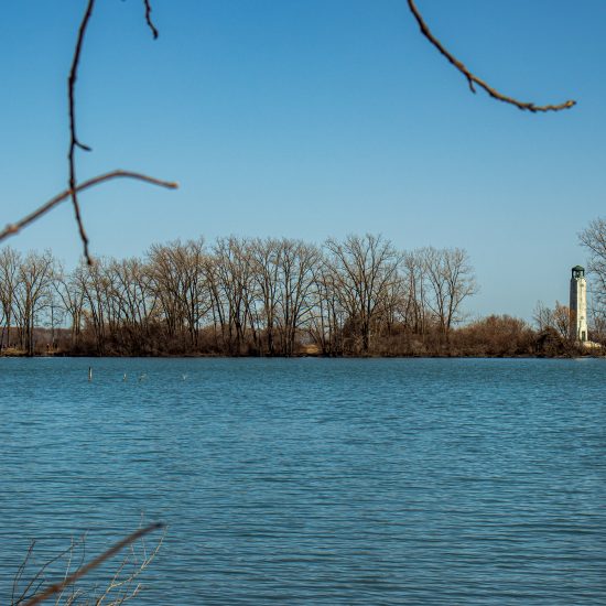 BELLE ISLE'S BLUE HERON LAGOON AND THE WILLIAM LIVINGSTONE MEMORIAL LIGHTHOUSE ARE PICTURED. PHOTO JOHN BOZICK