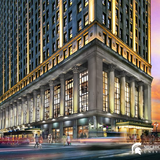 APPLE DEVELOPER ACADEMY EXTERIOR DOWNTOWN DETROIT
