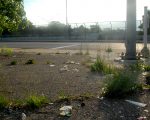 DISCARDED TRASH AT THE INTERSECTION OF JEFFRIES AND JOY IN DETROIT. PHOTO LUCAS RESETAR