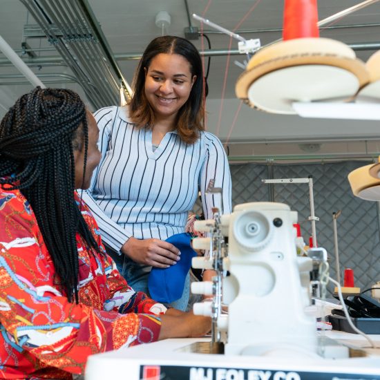 THE ISAIC INDUSTRIAL SEWING AND INNOVATION CENTER OFFERS EDUCATION, APPRENTICESHIPS AND CAREERS IN APPAREL MANUFACTURING.