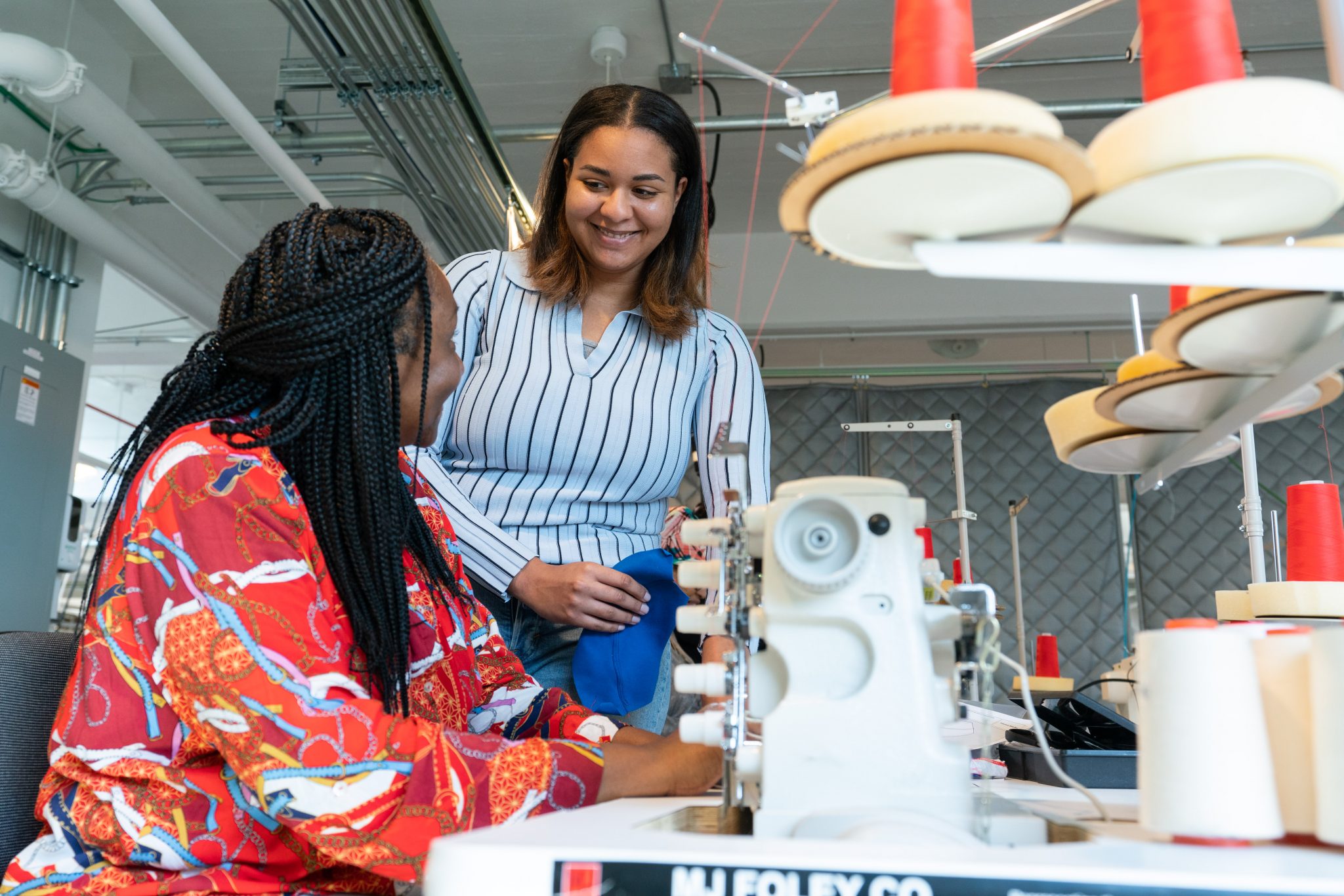 THE ISAIC INDUSTRIAL SEWING AND INNOVATION CENTER OFFERS EDUCATION, APPRENTICESHIPS AND CAREERS IN APPAREL MANUFACTURING.