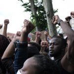 protest after the murder of George Floyd in Lyon, France.
