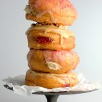 peanut butter and jelly doughnuts