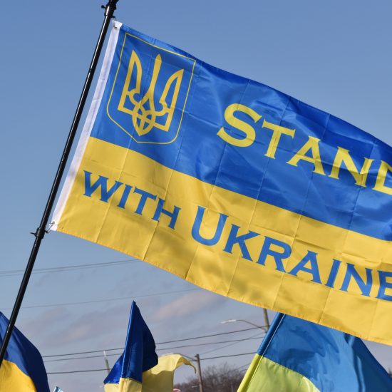 UACRCM PROMOTES DEMONSTRATIONS SUPPORTING UKRAINE IN MICHIGAN. PHOTO ZENON KUSZCZAK