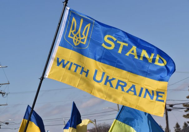 UACRCM PROMOTES DEMONSTRATIONS SUPPORTING UKRAINE IN MICHIGAN. PHOTO ZENON KUSZCZAK