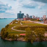 Detroit riverfront