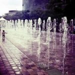 'Fountain Play' Crain's Detroit Business RiverWalk Fountain
