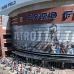 FORD FIELD, HOME OF THE THANKSGIVING LIONS GAME