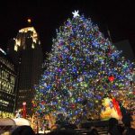 DETROIT CHRISTMAS TREE LIGHTING, PHOTO BY PAUL WARNER / GETTY IMAGES