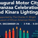 inaugural motor city kwanzaa celebration and kinara lighting
