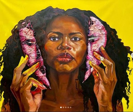 "BEREAVEMENT?"PAINTING BY SYDNEY JAMES / @SYDNEYGJAMES ON INSTAGRAM