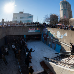 How Cool is This? Street Snowboarding Takes Over Hart Plaza 2