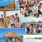 Tiki Collage aloha tiki tours detroit tiki boats