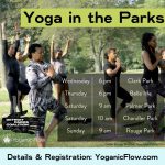 yoganic flow yoga in the parks