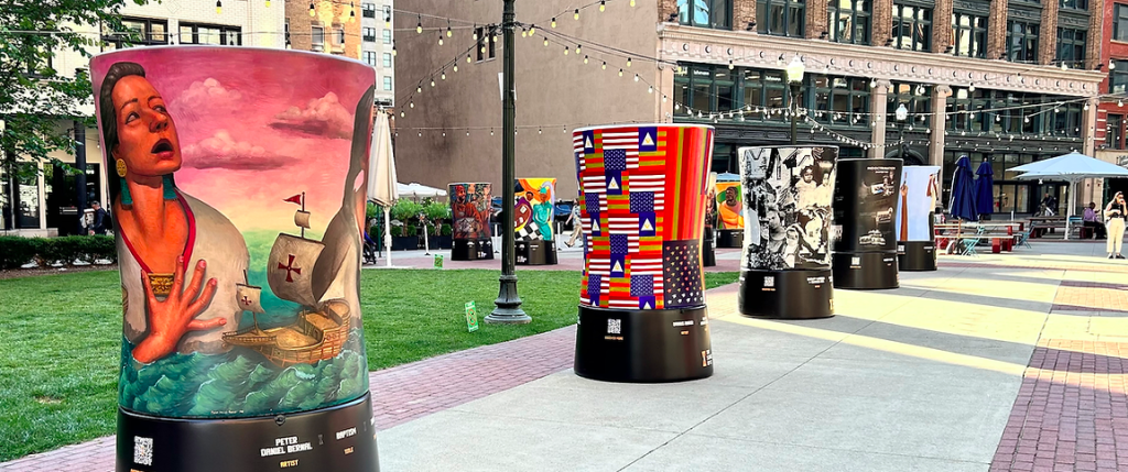 THE STORIES OF US ART INSTALLATION IN DETROIT