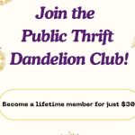 Public Thrift Dandelion Club