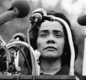 CORETTA SCOTT KING SPEECH, PHOTO @BASBLUEUS ON INSTAGRAM