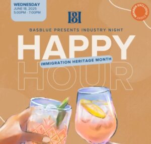 BasBlue Immigrant Heritage Month Happy Hour
