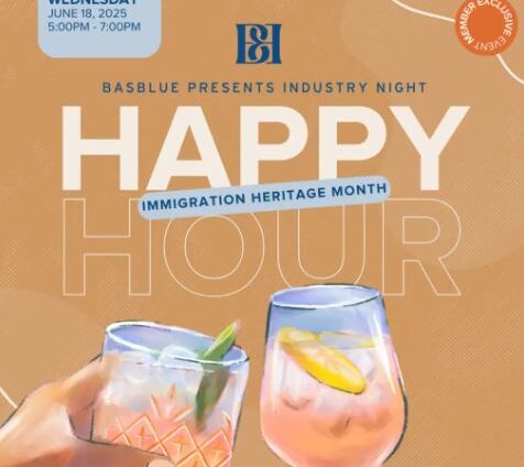 BasBlue Immigrant Heritage Month Happy Hour