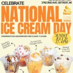 CELEBRATE NATIONAL ICE CREAM DAY AT ICE CREAM DETROIT, PHOTO ICE CREAM DETROIT