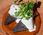 CARROT TINGA TETELAS VEGAN DISH BY RISING STAR CHEF
