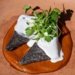 CARROT TINGA TETELAS VEGAN DISH BY RISING STAR CHEF