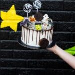 MONSTER MASH LIMITED EDITION HALLOWEEN CAKE, PHOTO BOMBSHELL TREAT BAR JILL GIACOMINO