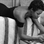 MAYA ANGELOU, WORKING FROM BED