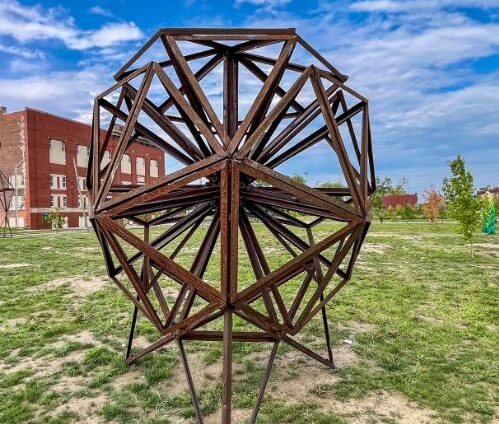 SCOTT HOCKING SCULPTURE SERIES ON VIEW AT LIBRARY STREET COLLECTIVE DETROIT, PHOTO LIBRARY STREET COLLECTIVE ON INSTAGRAM