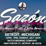 Sazon Latin Food Festival Detroit July 2026
