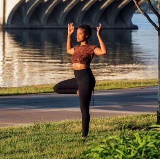Mindful Mondays weekly wellness at Gabriel Richard Park