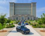 Cars at The Station Michigan Central Station Detroit