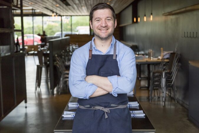 CHEF ANDY HOLLYDAY. PHOTO MARVIN SHAOUNI