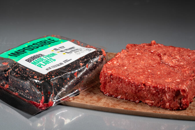 IMPOSSIBLE BURGER MEAT, PHOTO ADOBE ACRONYM